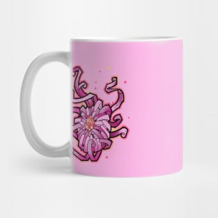 crazy pink chrysanthemum flower Mug